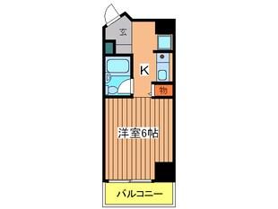 スペランツア出雲天満橋の物件間取画像